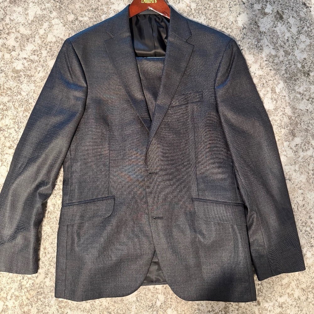 Kenneth Cole Reaction Techni-Cole Slim Suit – Gray – 38R